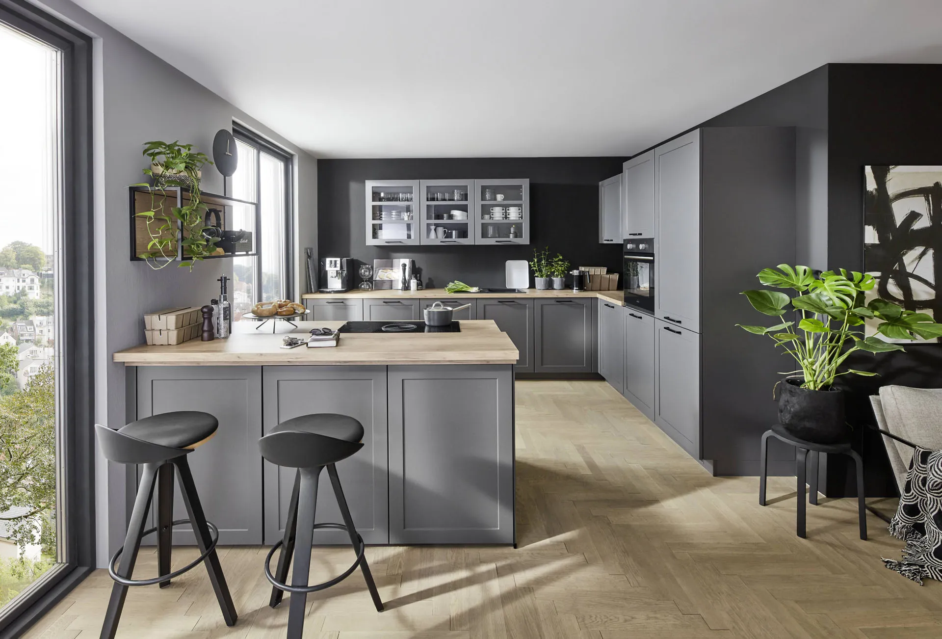 Cocina abierta al salón